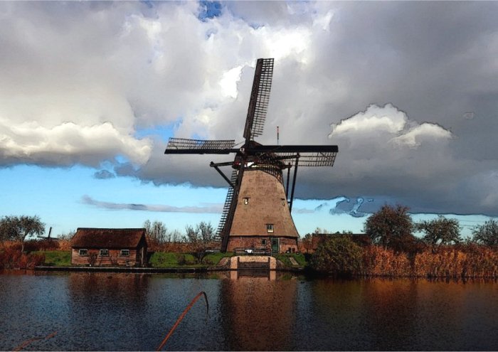 Windmill Art 